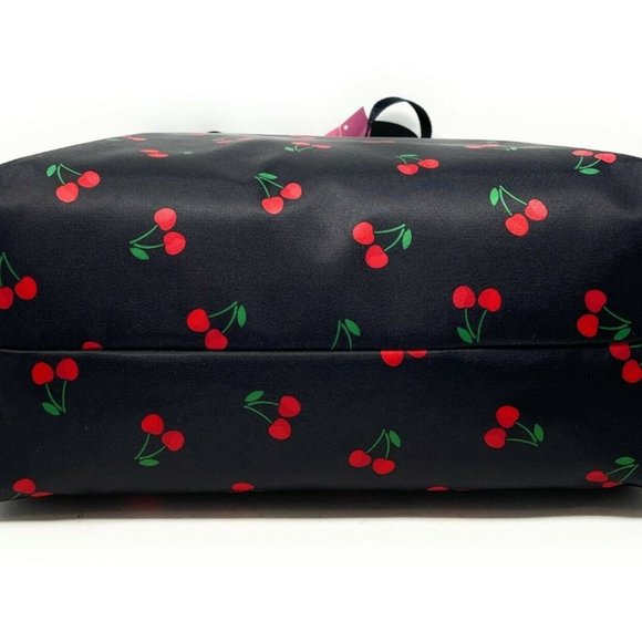 KATE SPADE NWT TOSSED CHERRY MEL PACKABLE TOTE +WRISTLET! - Picture 4 of 13